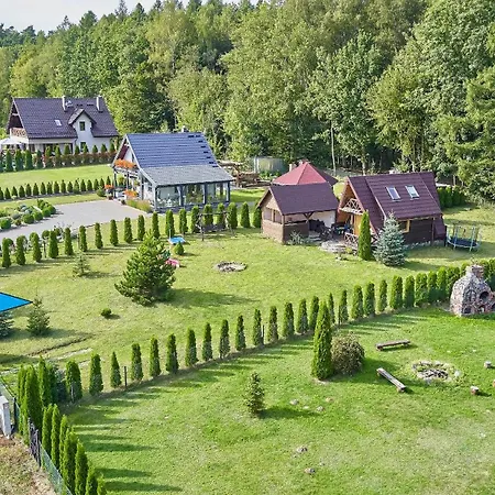 Drewniany Nad Jeziorem! Posesja Ogrodzona! Na Wylacznosc! Prázdninový dům *